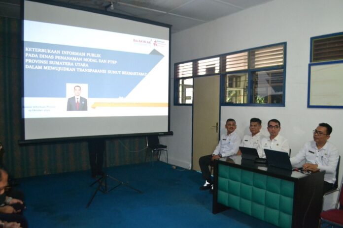 Dinas PMPPTSP Sumut Siapkan Aplikasi Pengaduan, Sebagai Bentuk Komitmen Implementasikan Keterbukaan Informasi Publik