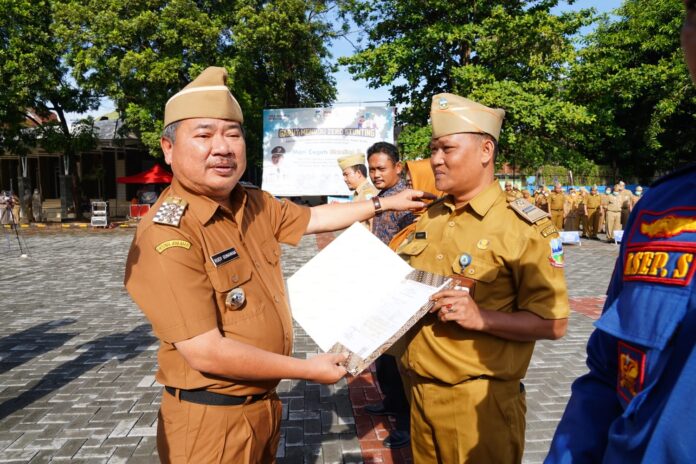Sebanyak 2 PPT Pratama di Lingkungan Pemkab Garut mendapatkan Kenaikan Pangkat Luar Biasa