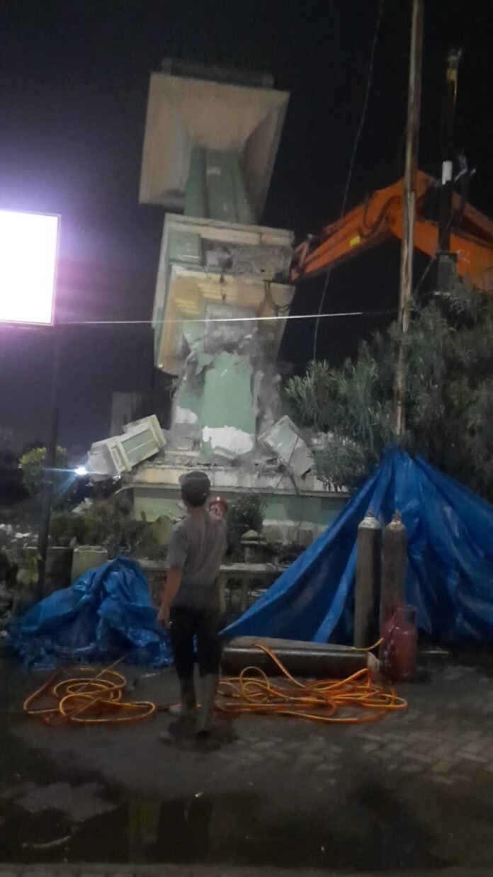 Renovasi Tiga Gapura Simbol Pintu Masuk Kota Medan Model Kekinian dan Ikon Melayu