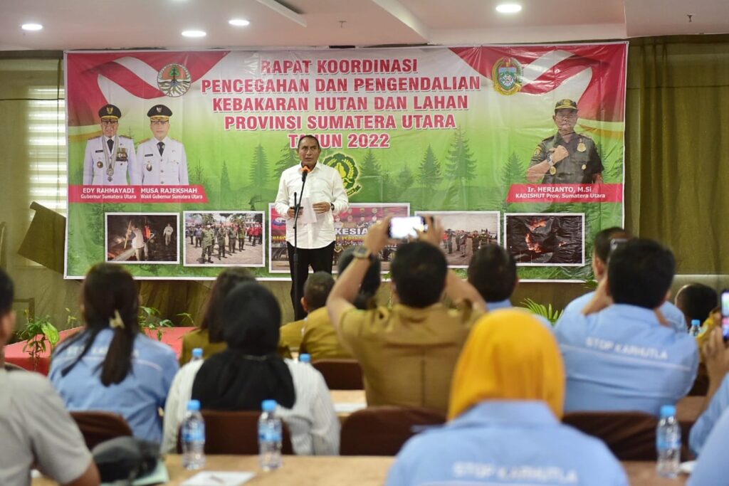 Gubsu Ultimatum Dinas Kehutanan