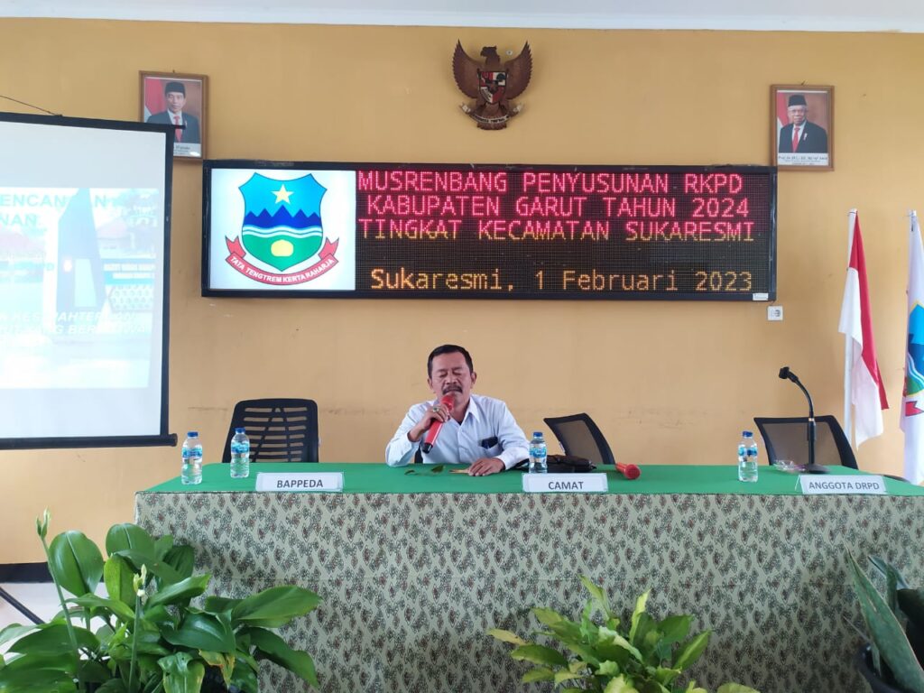 Apep Karom Lutfi, Kades Sukaresmi, Kecamatan Sukaresmi