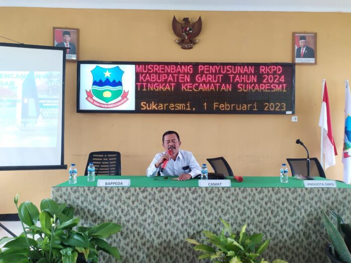 Apep Karom Lutfi, Kades Sukaresmi, Kecamatan Sukaresmi