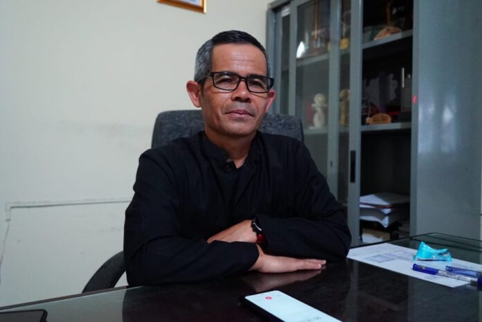 Muksin Kepala Diskominfo Garut menerangkan 18 desa dan kelurahan yang akan jadi lokus intervensi penanganan stunting