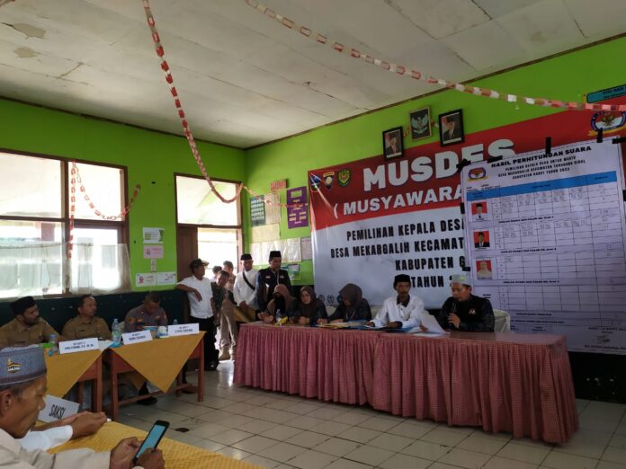 Pemilihan kades PAW dilaksanakan hari ini Senin 20 Maret 2023.