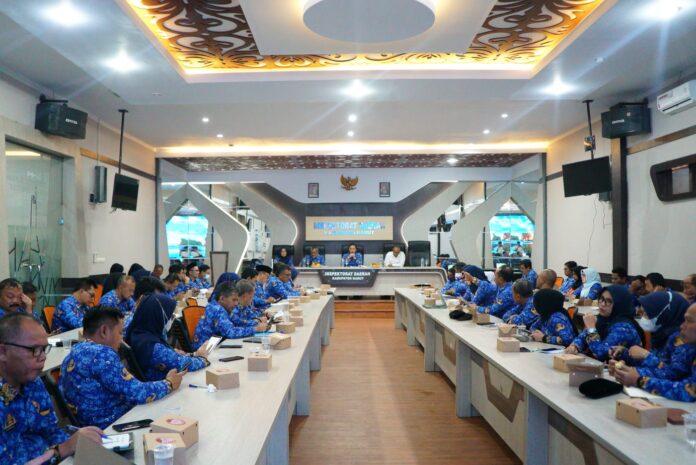 Inspektorat Kabupaten Garut Gelar Persiapan Penilaian Mandiri Maturitas Penyelenggaraan SPIP Tingkat Kabupaten Garut