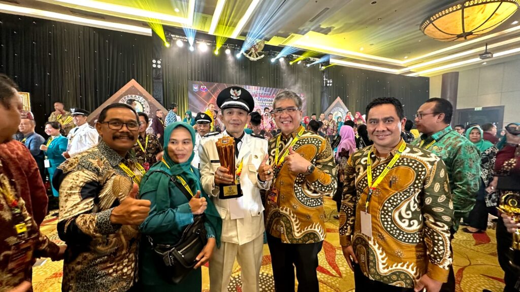 Desa Cinta mendapatkan juara 3