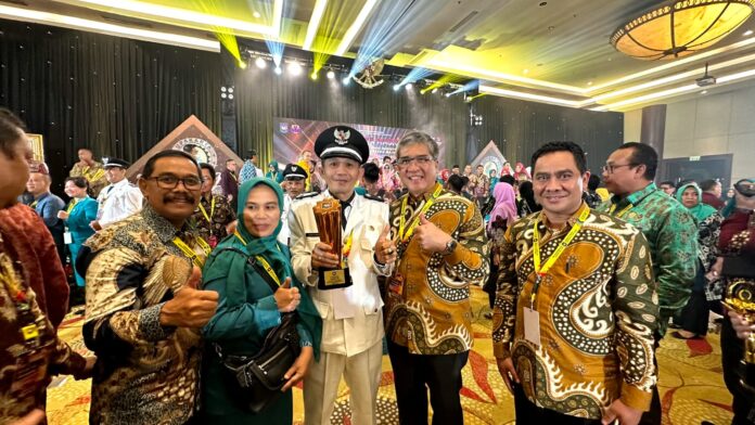 Desa Cinta mendapatkan juara 3