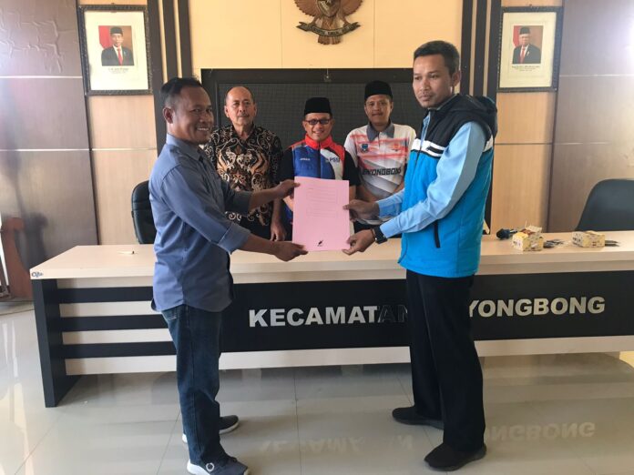 Kades Panembong terpilih sebagai ketua sepak bola Bayongbong