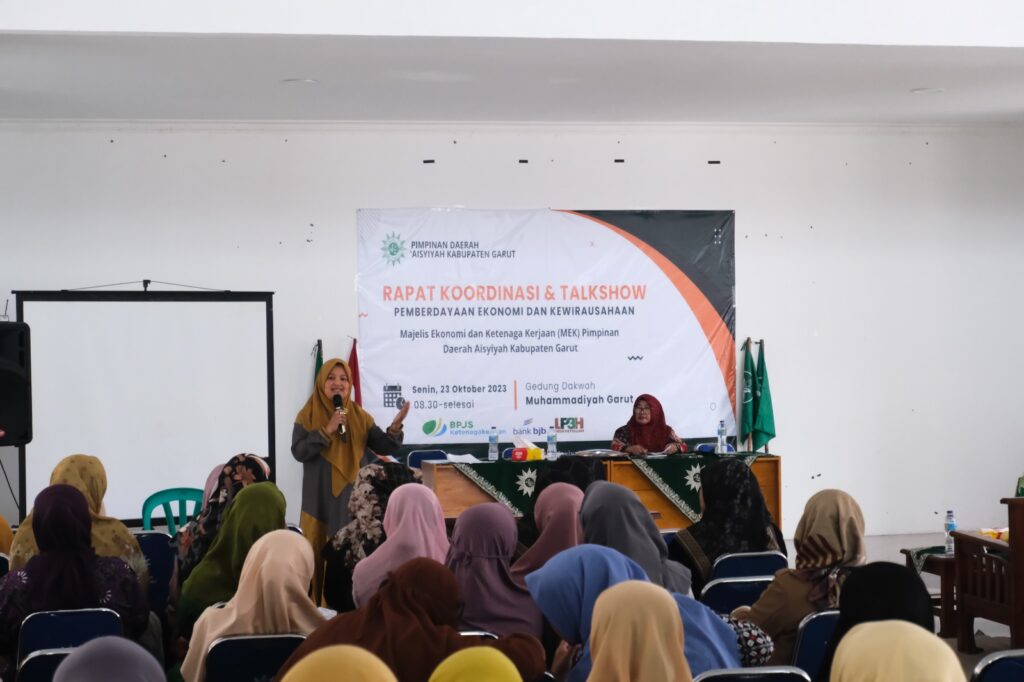 PD Aisyiyah Garut Gelar Rapat Koordinasi dan Talkshow Pemberdayaan Ekonomi dan Kewirausahaan