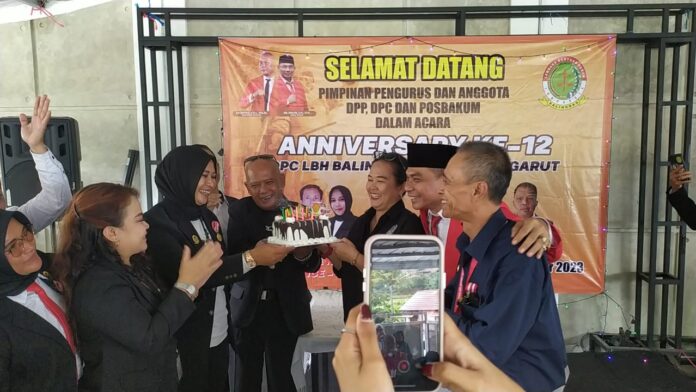 LBH Balinkras DPC Kabupaten Garut merayakan anniversary ke-12