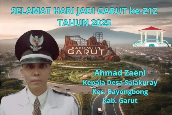 Ahmad Zaeni, Kades Salakuray, Kec. Bayongbong, Kab. Garut