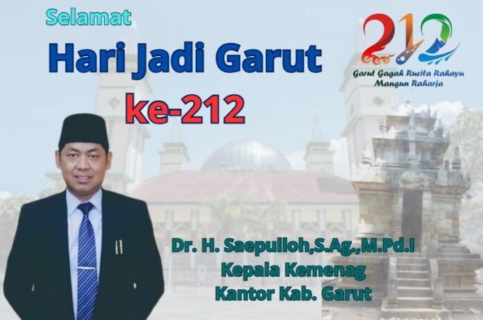 Kepala Kemenag Kantor Kabupaten Garut