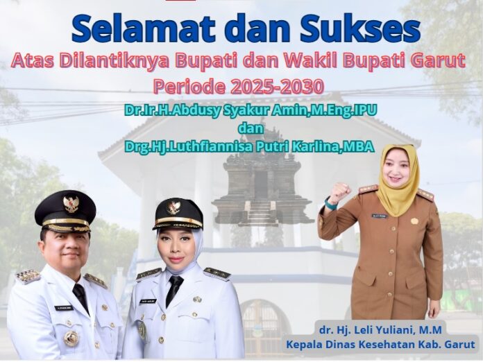 Kadinkes Garut, Bupati dan Wakil Bupati Garut