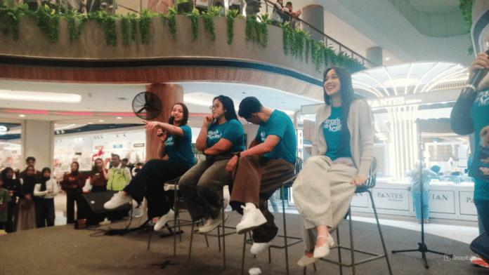 Megan dan Yasmin menyapa warga Kabupaten Garut