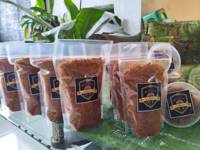 Abon ayam teh bunsai