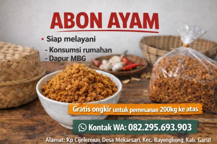abon ayam UMKM Garut