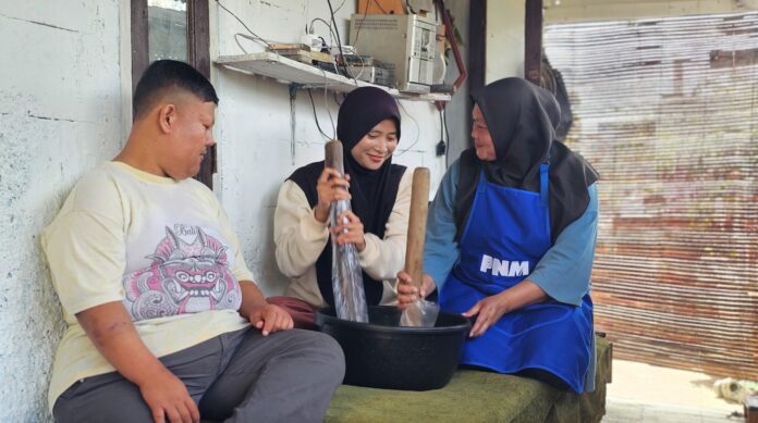 Petugas PNM mengunjungi Irma